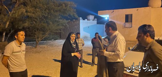 بازدید مهندس فرهنگ سالمی فرماندار شهرستان پارسیان و جمعی از مسئولین از ساحل دستیر و زیارت