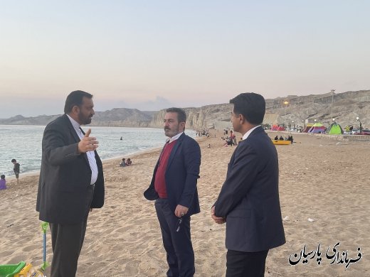 حضور فرماندار شهرستان پارسیان به منظور معرفی فرصت‌های سرمایه‌گذاری در بندر تبن به سرمایه‌گذاران